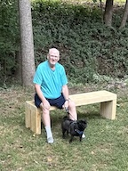Out door bench first1